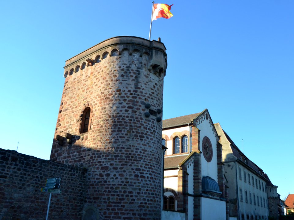 Muraille et Synagogue d'Obernai