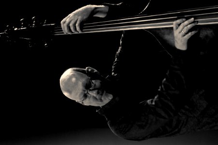 Jim Hall with Scott Colley, NSJ Rotterdam 8 juli 2012 - Scott Colley DSC05660