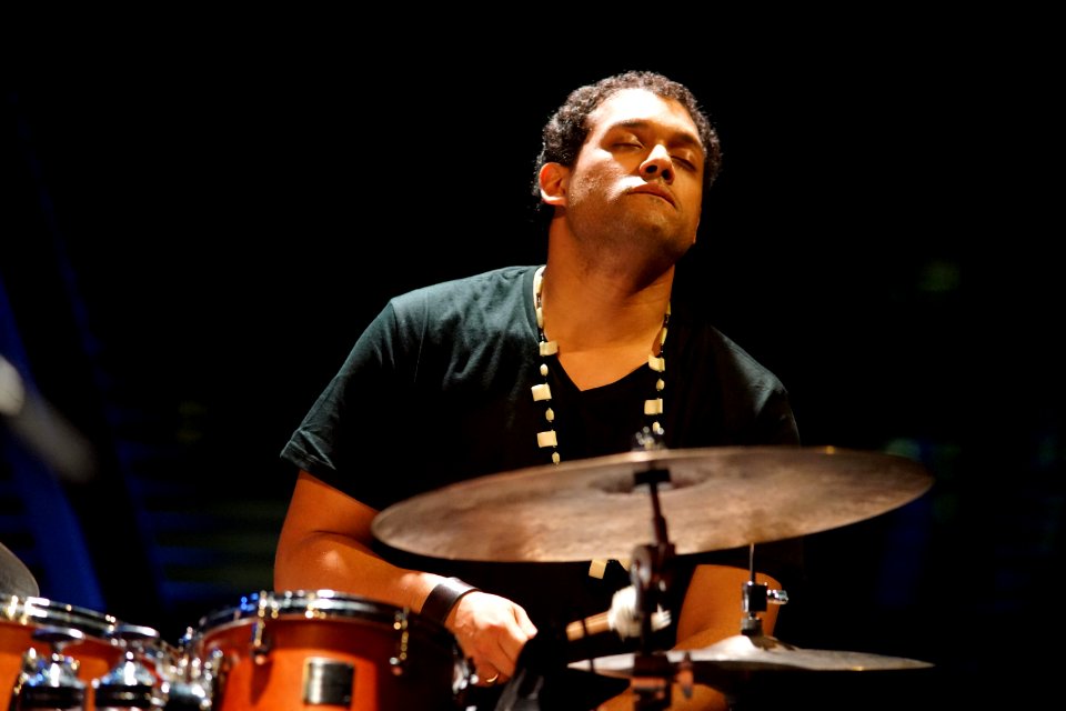Marquis Hill Blacktet 27 oktober 2017 BIM - Makaya McCraven