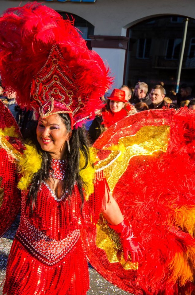 Festivalière de Rio au Carnaval de Strasbourg
