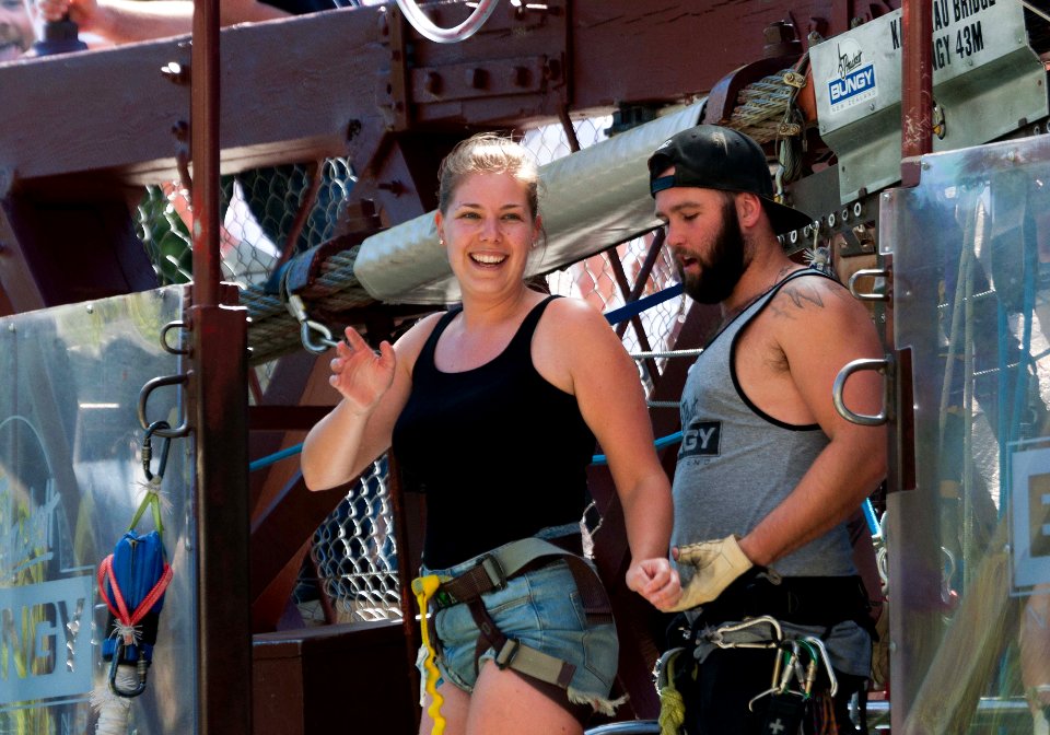 Bungy jump in Queenstown