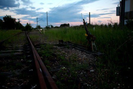 Rail decentrée