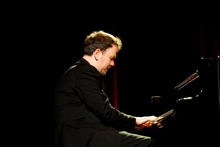 Florian Weber Quartet,  24 november 2019 TV Utrecht - Florian Weber DSC04075