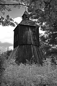 Kyrktorn i Västeråker Uppland photo