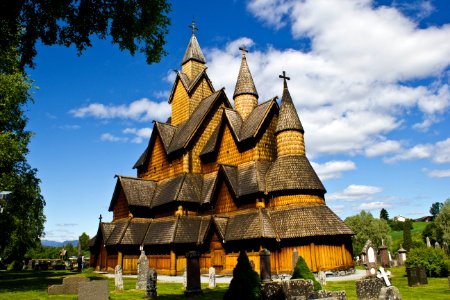 Stave Church Heddal, Norway