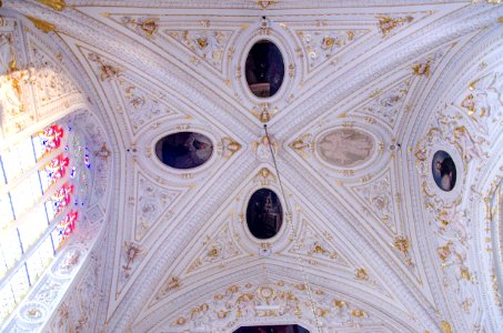 Plafond de la chapelle de la vierge photo