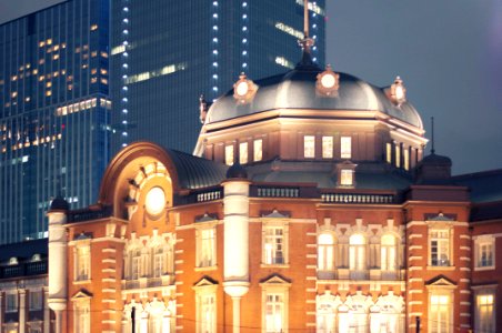 Tokyo station from KITTE