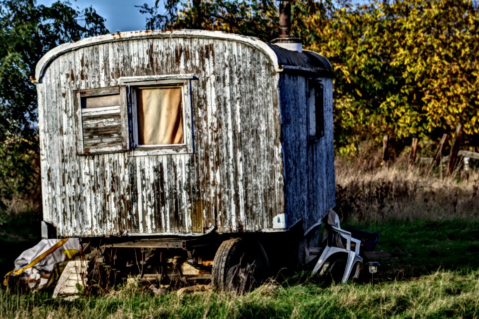 Abandoned trailer