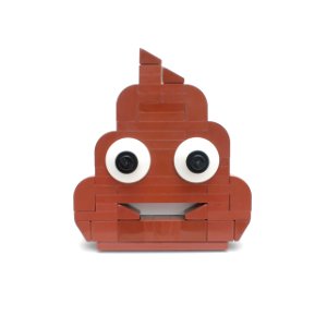 Brick-moji: Pile of poo