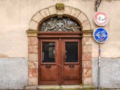 Porte arrière du 23 Rue des Orphelins photo