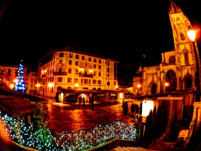 Oviedo catedral HDR Navidad 2014