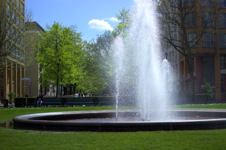 Fountain on Prager Platz, Schoeneberg