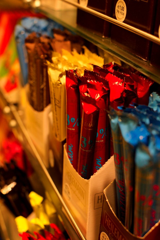 Chocolate Bars in KaDeWe, Schoeneberg