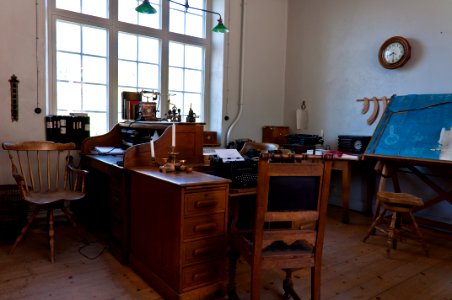 Old office in Skansen Stockholm