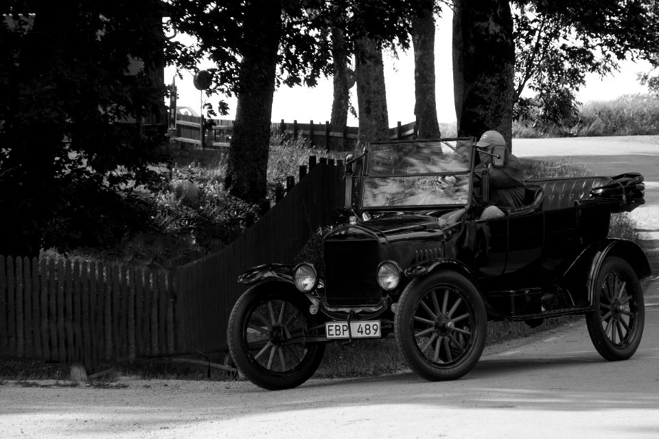 Ford model T from 1923 in Ulva kvarn
