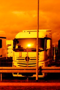 Lorry somewhere outside Koepenick