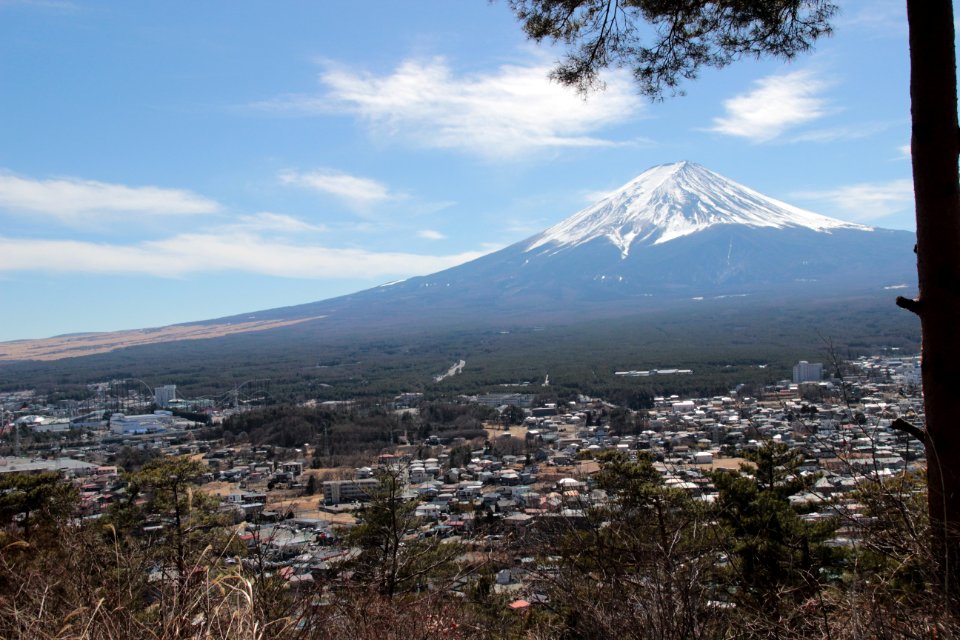 Mt Fuji and Surrounding Towns