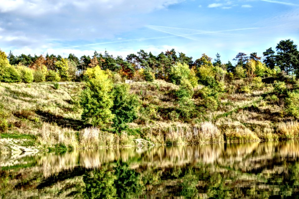 flooded quarry