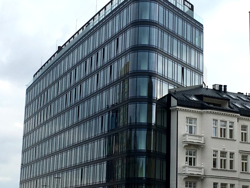 Poland Warsaw new office building