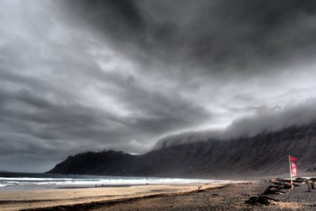 Famara Beach, Lanzarote