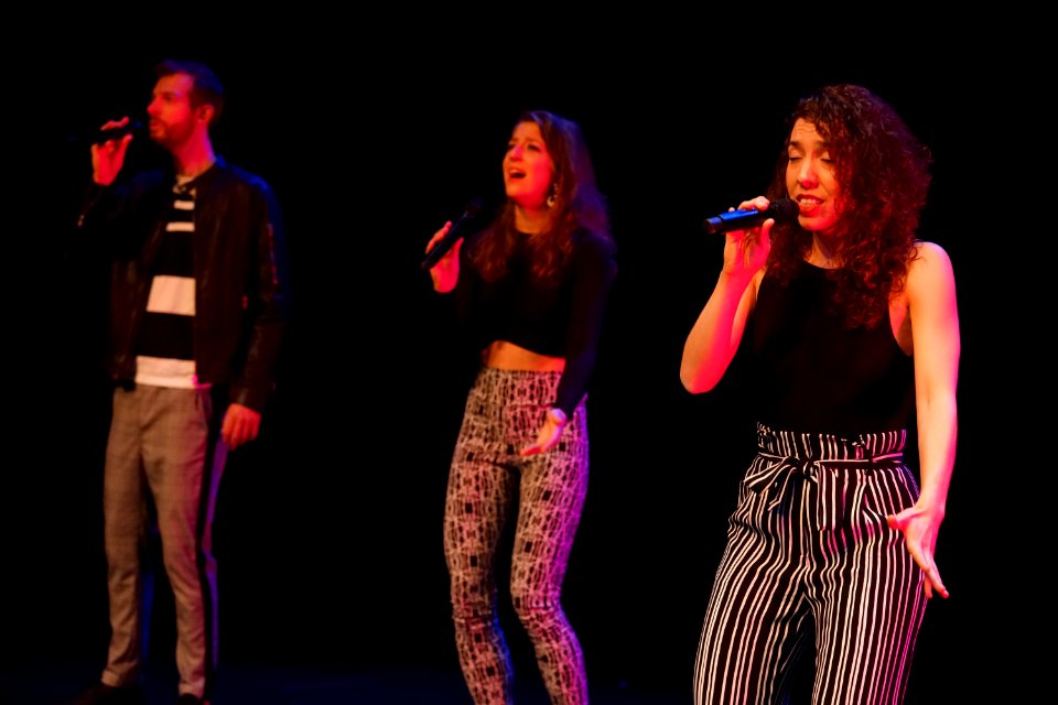 The Junction 12 mei 2019 Theater Kikker Utrecht, Henk Kraaijeveld, Margriet van Duijvenbode en Isa Mirallas DSC03151