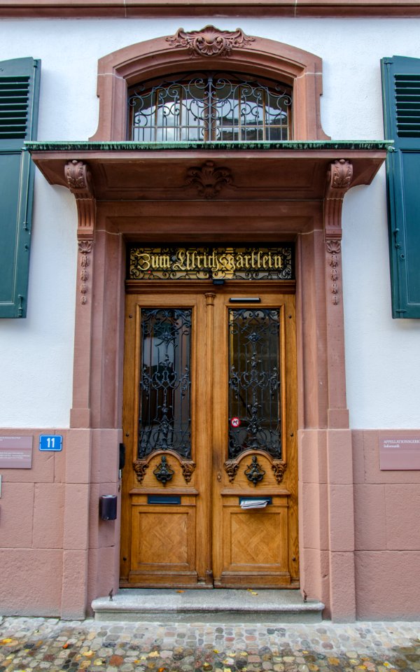 Porte de la Zum Ulrichsgärtlein / Tor des Zum Ulrichsgärtlein