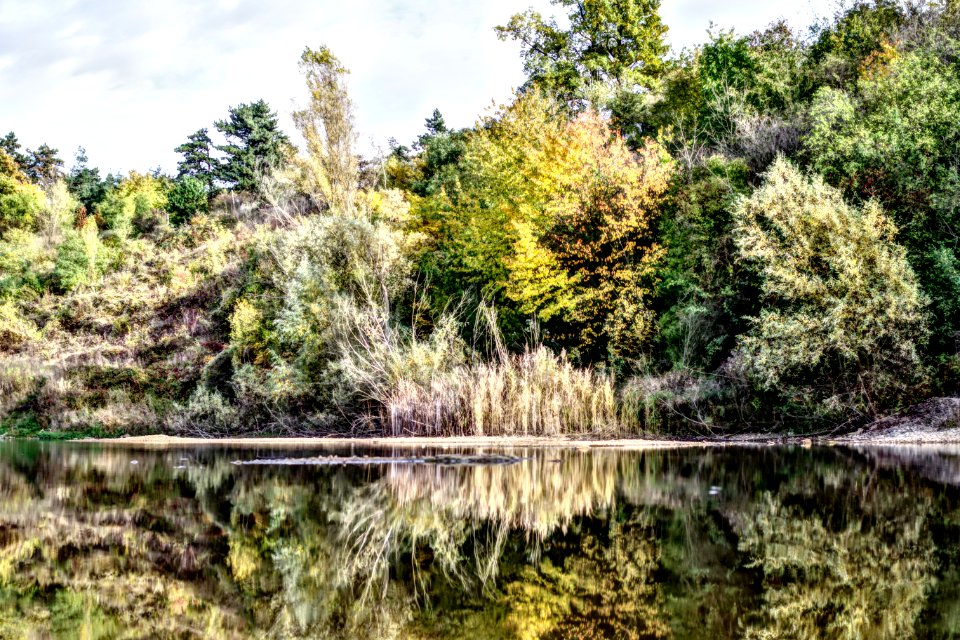 flooded quarry