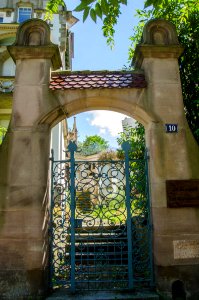 Porte de la Villa Osterloff photo