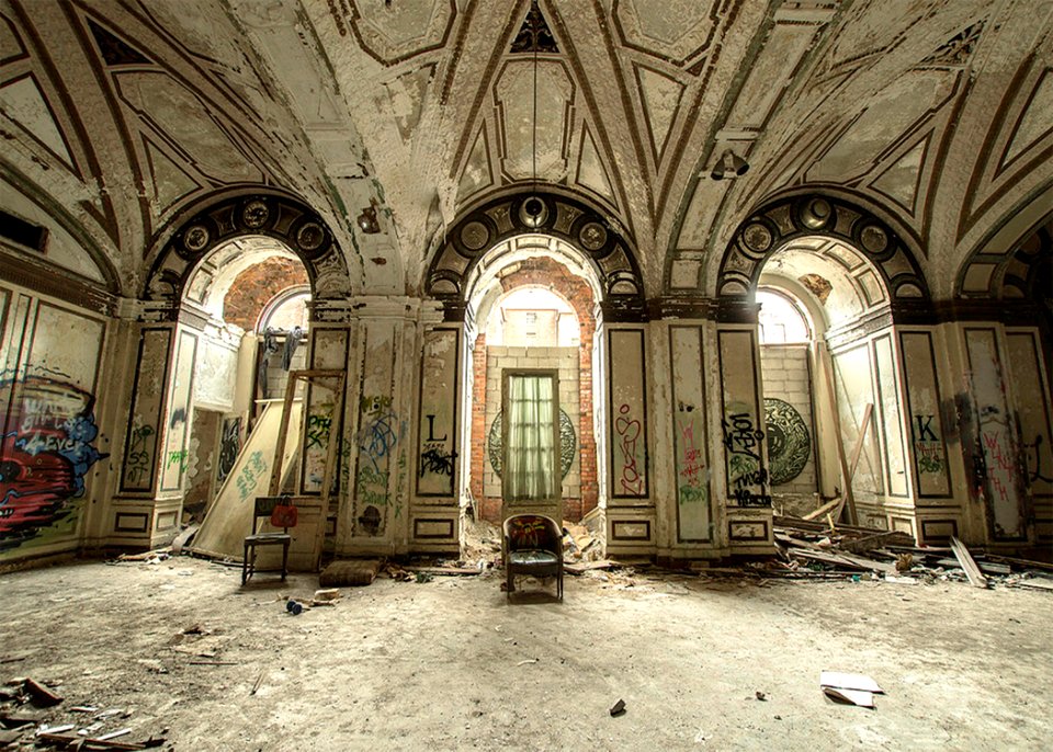 Abandoned Ballroom in Detroit