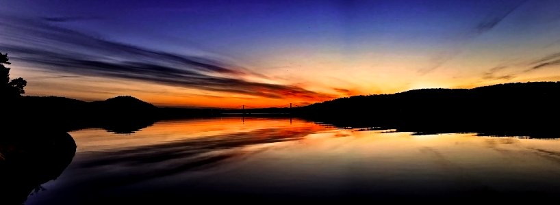 Topdalsfjorden, varoddbroa og somslandet I kristiansand photo