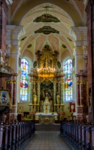 La riche nef - Église abbatiale Saint Cyriaque d'Altorf photo