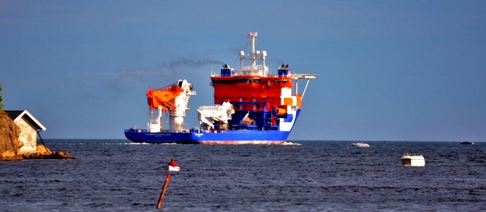 At the mouth of the river otra, kristiansand