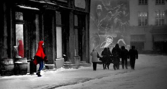 Little match girl, vanalinn, tallinn