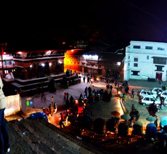 Kathmandu by night photo