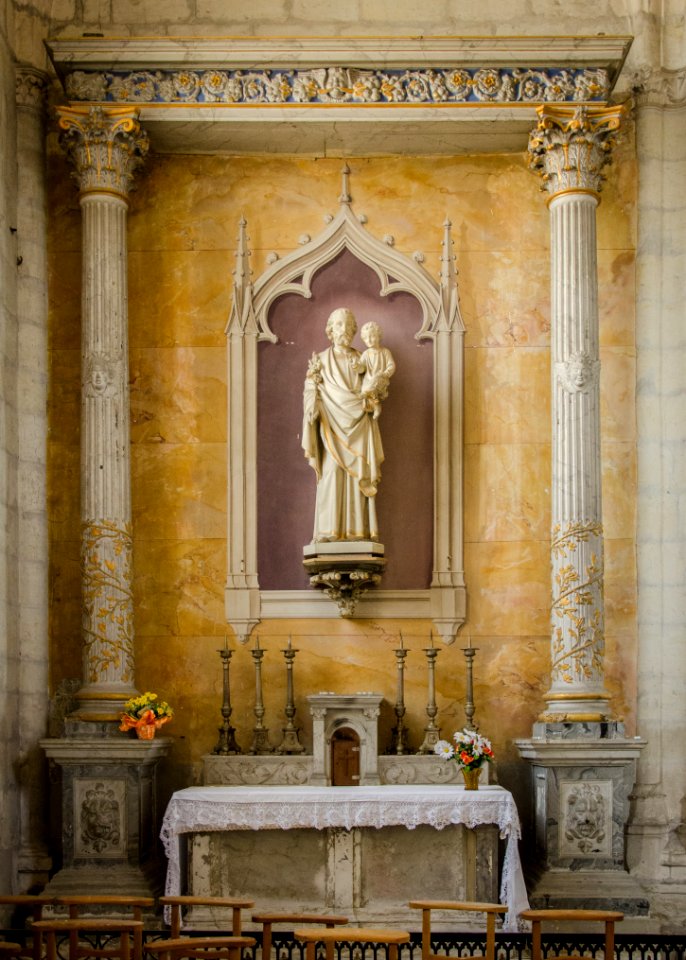 Autel Saint-Joseph à l'enfant - Saint-Florentin