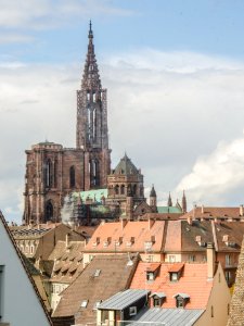 Vue sur la cathédrale - École supérieure des arts décoratifs de Strasbourg #4