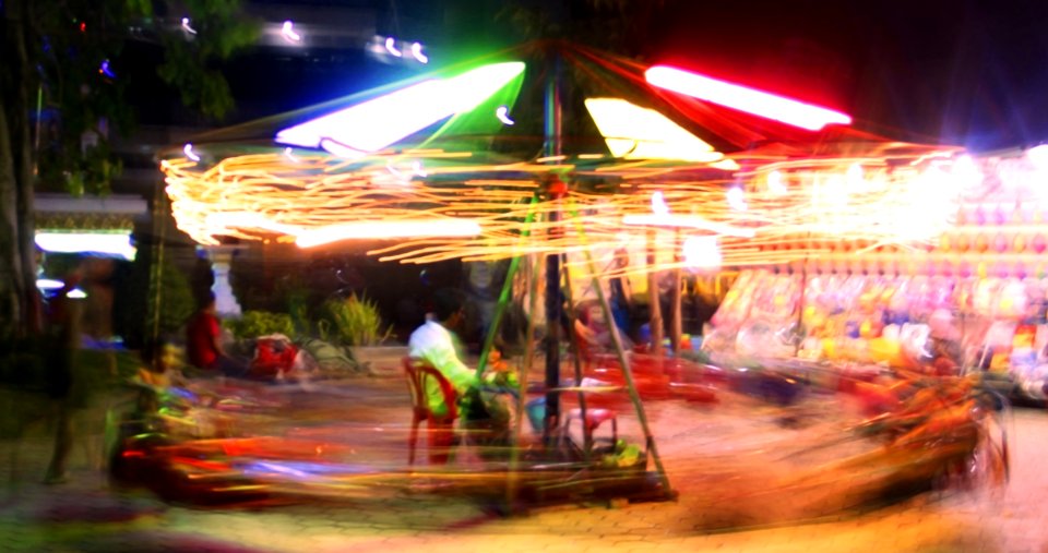 Battambang by night
