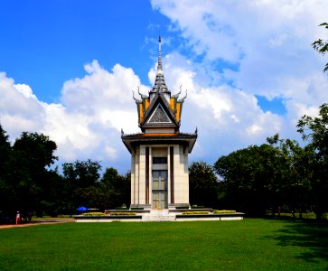 Memorial, killing fields of Phnom penh photo