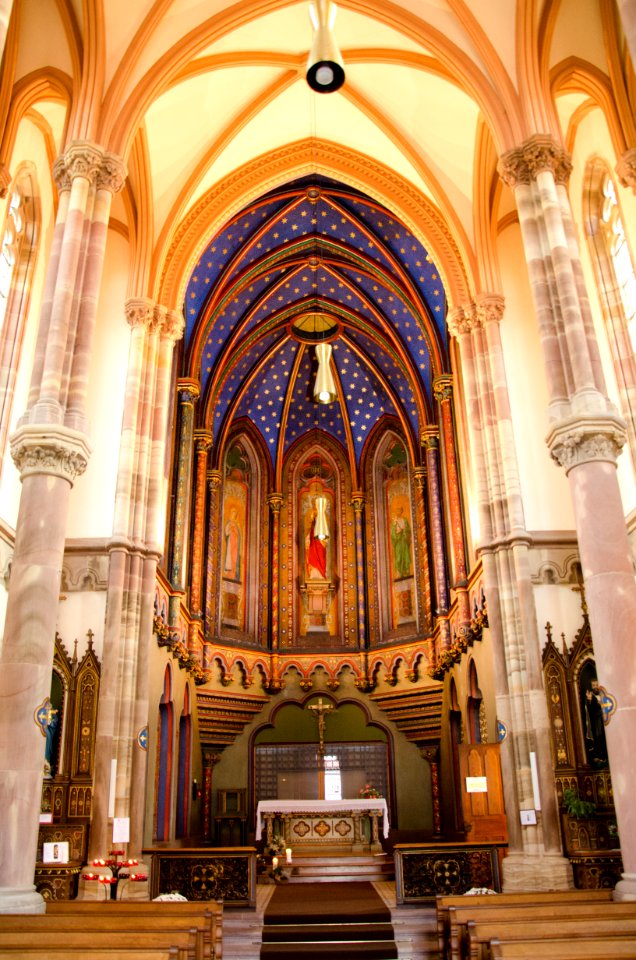 Intérieur Chapelle Notre-Dame