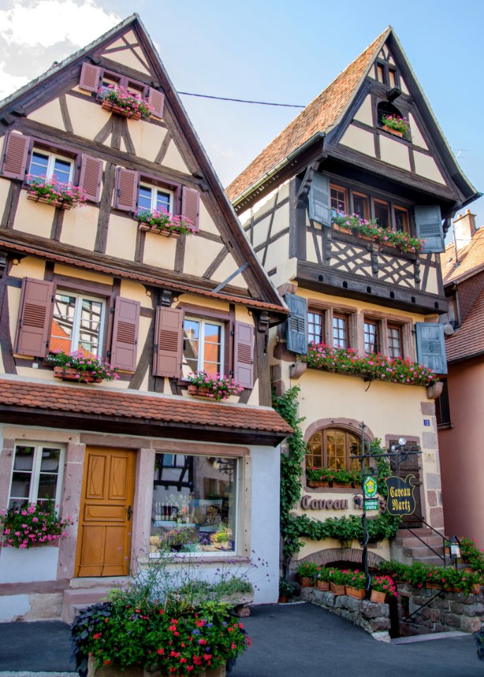Maison Sermonet et sa comparse