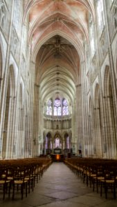 Nef de la cathédrale Saint-Étienne - Auxerre photo