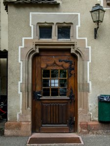 Petite porte du lycée - Lycée international des Pontonniers #12 photo