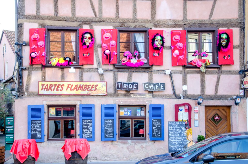 Café Troc de Sélestat pendant Carnaval
