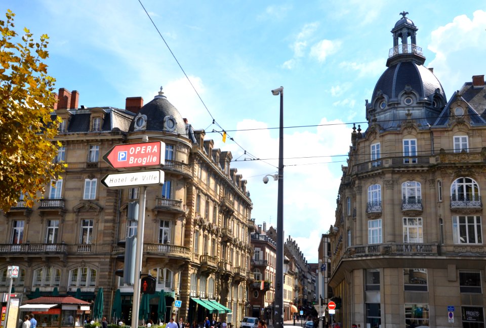 Rue du dôme à Strasbourg