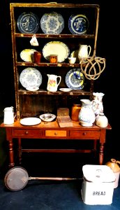 The dresser of the Michael Players ready for 'The Charm' by Christopher Shimmin
