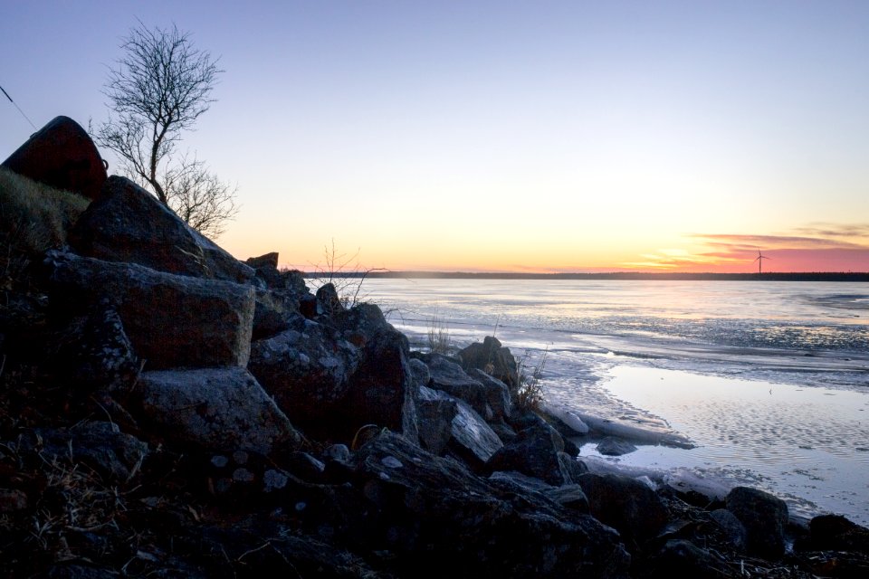 Frozen Sunset