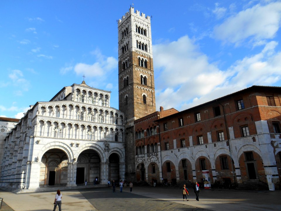 San Martino cathedral, Lucca, Tuscany, Italy