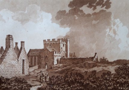 Peel Castle, 1794: St. German's Cathedral