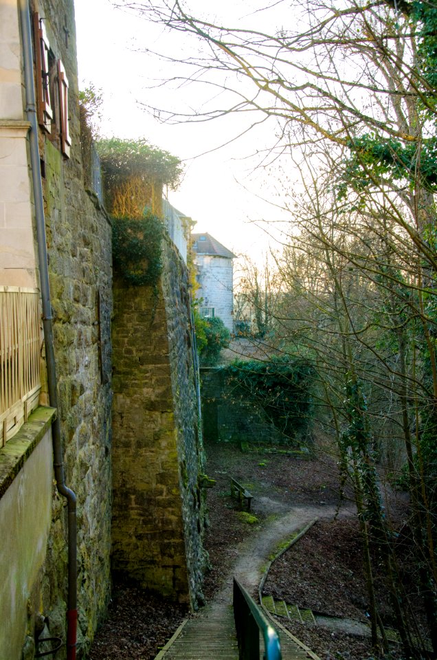 Le long des murailles