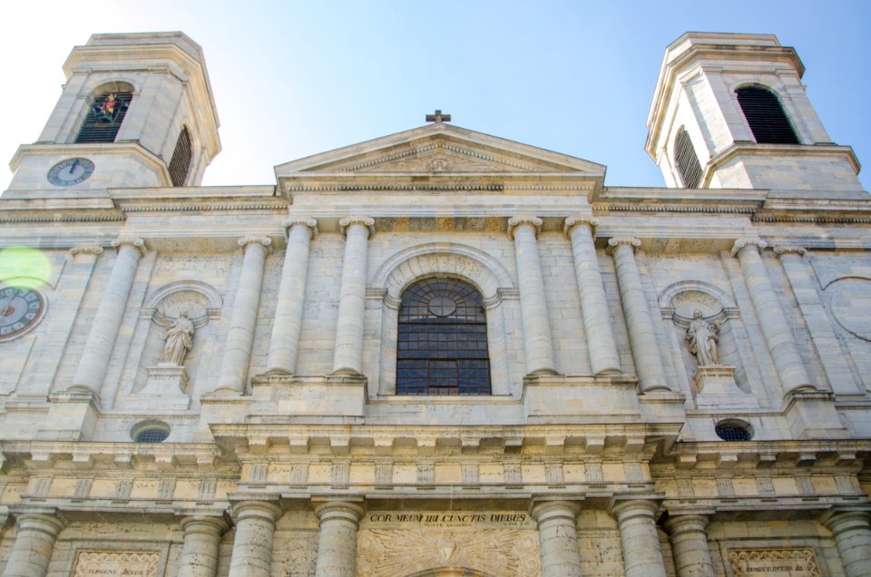 Facade de l'Église Sainte-Madeleine de Besançon